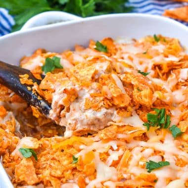 Cheesy Chicken Doritos Casserole