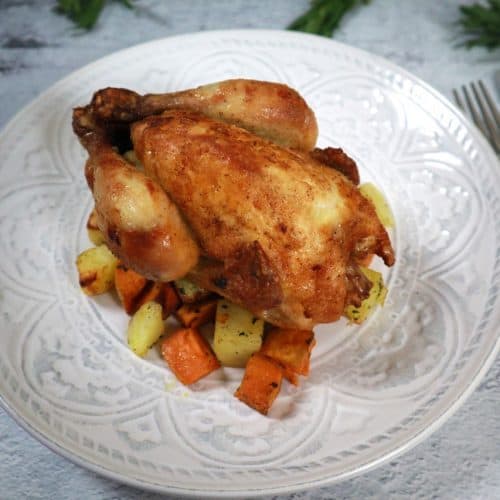 Air fried Crispy Baby Chicken