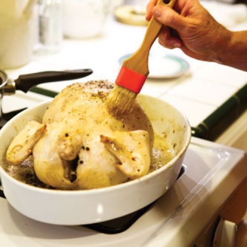 Barbara Chisholm’s Awesome Roast Chicken with “One-Woman-Show” Sauce