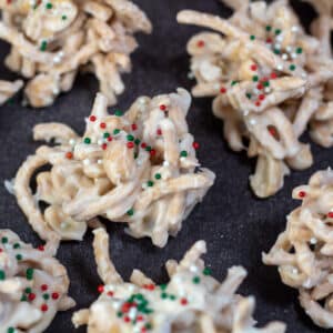 White Chocolate Haystacks