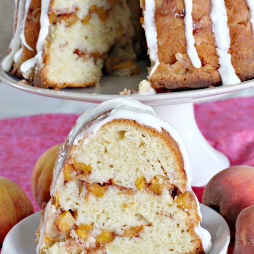 Peaches 'n Cream Coffeecake