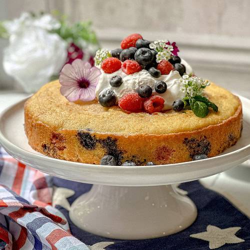 Anytime Berry Cake Recipe