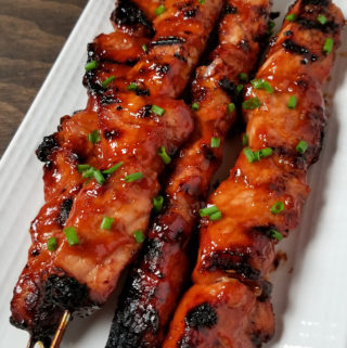 BBQ Pork Skewers with Filipino BBQ Marinade
