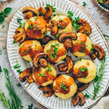 Grandma's Vegan Potato Dumplings