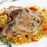Pork Chops Smothered in Pineapple Sauerkraut