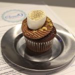 S'mores Cupcakes with Graham Cracker Crust and Spiked Marshmallow Filling