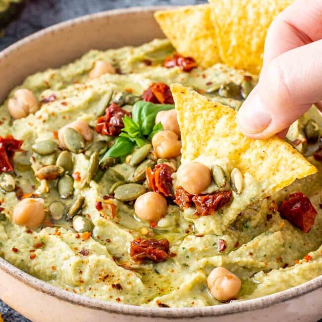 Avocado Basil Dip