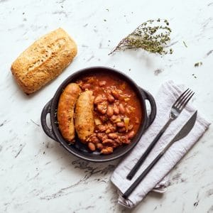 Instant Pot Sausage Stew with Beans