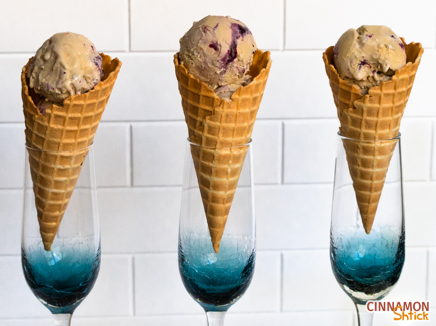 Maple Blueberry Pie Ice Cream