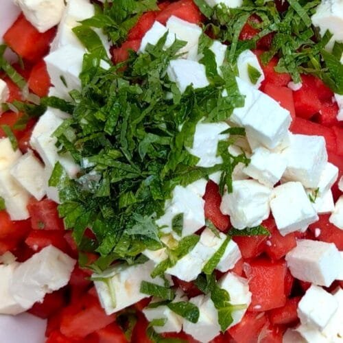 Watermelon Feta Salad