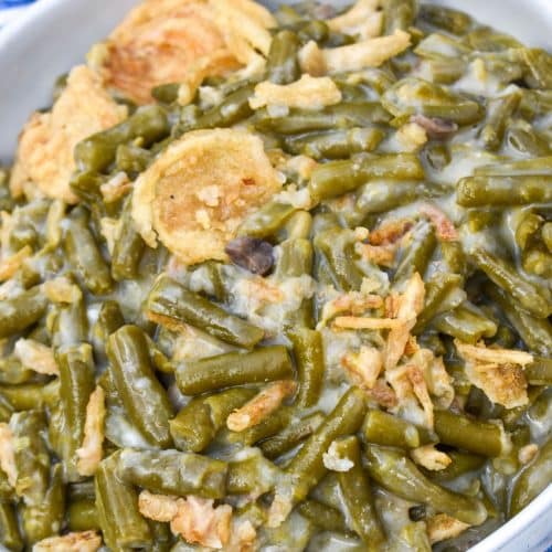 Smoked Green Bean Casserole