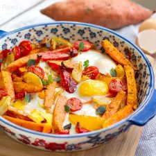 Spiced Sweet Potato Egg Bake