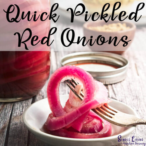Quick Pickled Red Onions
