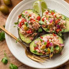 Tuna Avocado Boats