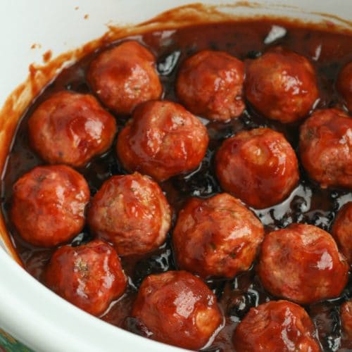Slow Cooker Gluten Free Cocktail Meatballs