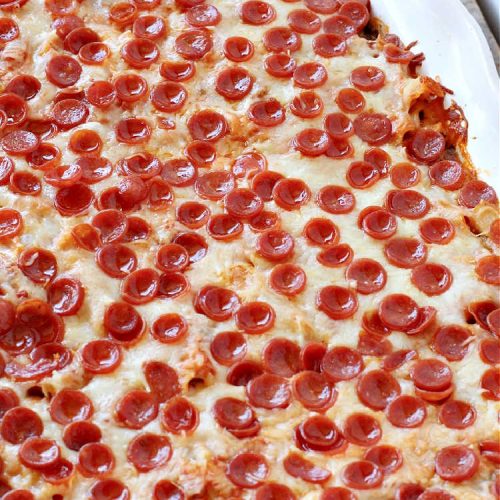 Pepperoni Penne Casserole