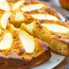 Apple Ricotta Cake With A Hint Of Honey (Gluten-Free)