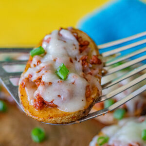 Chorizo Baked Potato Slices