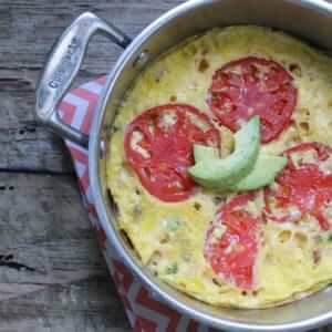 Stovetop Mexican Frittata