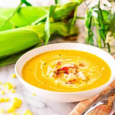 Herbed Summer Lobster and Corn Chowder