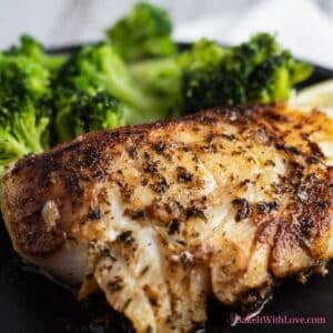 Blackened Cod