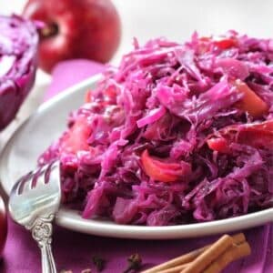 Sweet and Sour Red Cabbage
