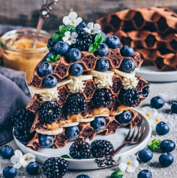 Easy Vegan Waffles