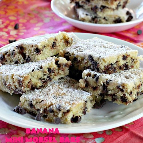 Banana Mini Morsel Bars