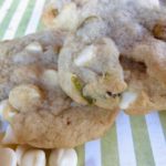 Pistachio White Chocolate Chip Cookies