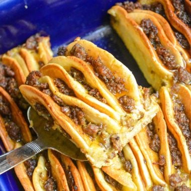 Sausage & Pancake Casserole
