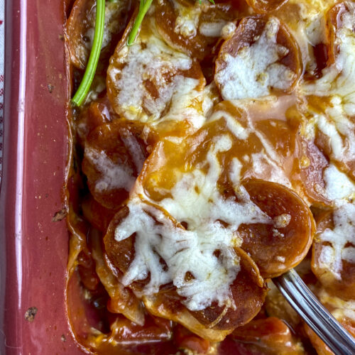 Pepperoni Pizza Potatoes