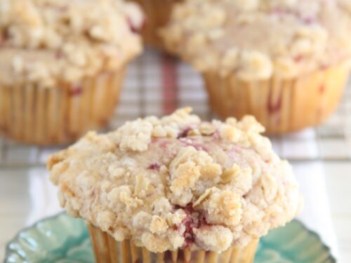 Raspberry Streusel Muffins