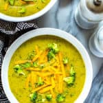 Instant Pot Broccoli Cheese Soup