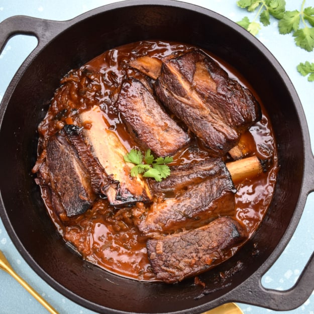Korean Braised Short Ribs