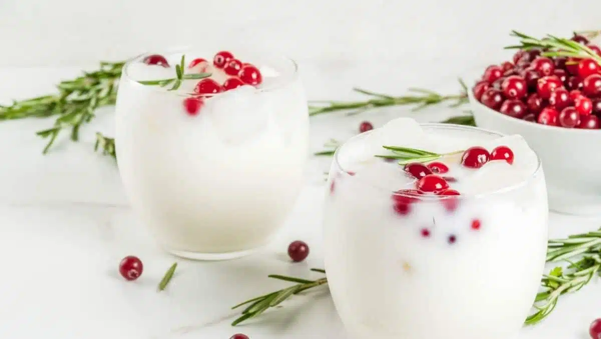 White Christmas Margarita Punch