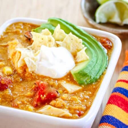 Mexican Chicken Corn Chowder