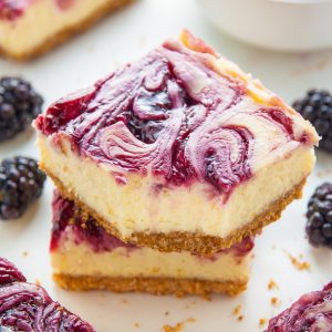 Blackberry Cheesecake Bars