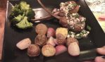 Lamb Chops w/Roasted Potatoes