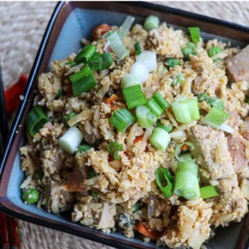 Pork Fried Cauliflower Rice