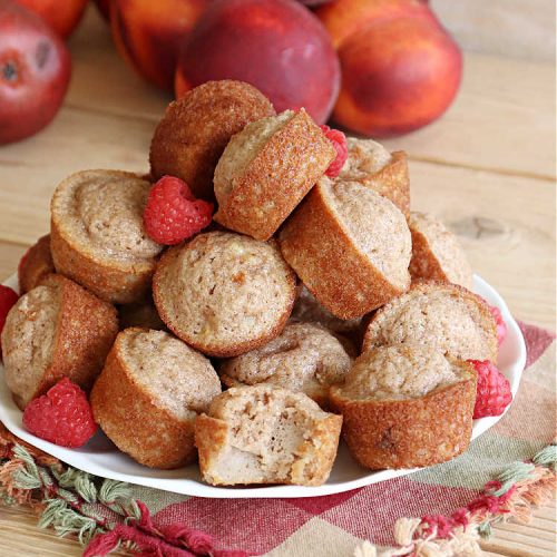Peachy Pear Muffins