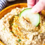 Roasted Garlic Cauliflower Hummus