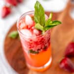 Fresh Strawberry Mojito