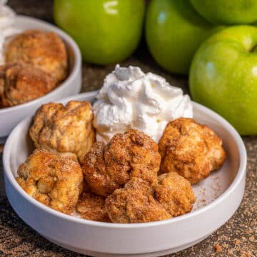 Air Fryer Apple Donut Holes