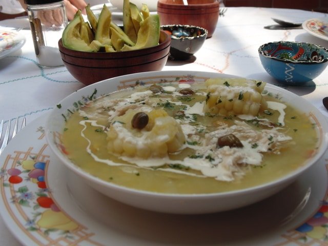Ajiaco: Colombian Chicken and Potato Soup
