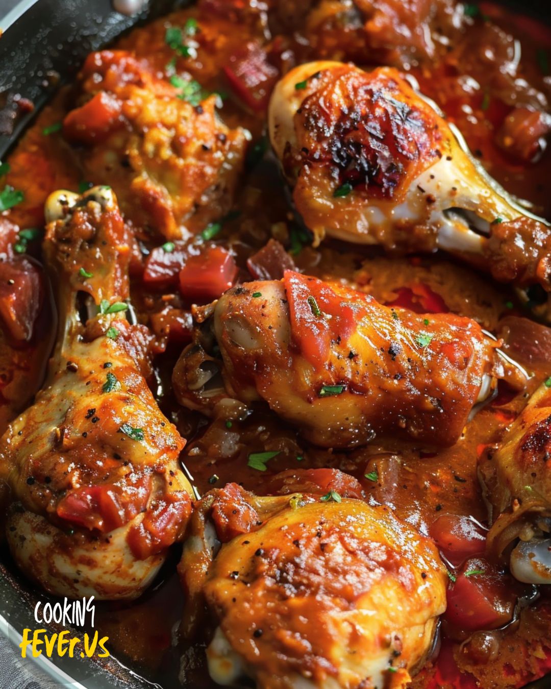 Chicken with Rhubarb Sauce