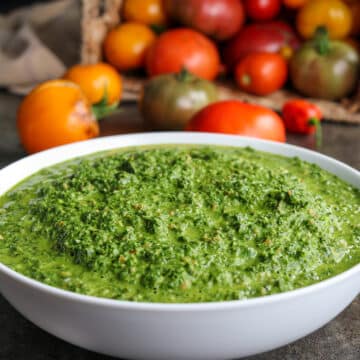 Spicy Basil Pesto