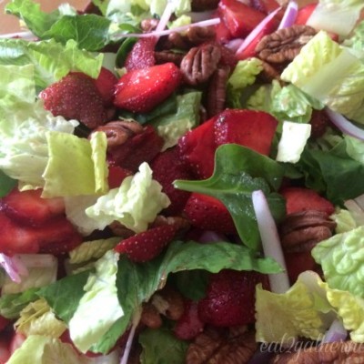 Strawberry Salad with Poppy Seed Dressing
