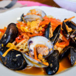 San Diego Mussel and Clam Linguine