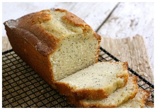 Orange Glazed Poppy Seed Bread