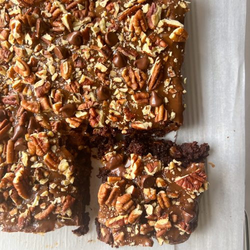 Turtle Brownies